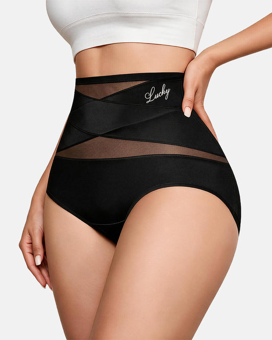 Lucky High-Waist Tummy Control Seamless Shaping Panties