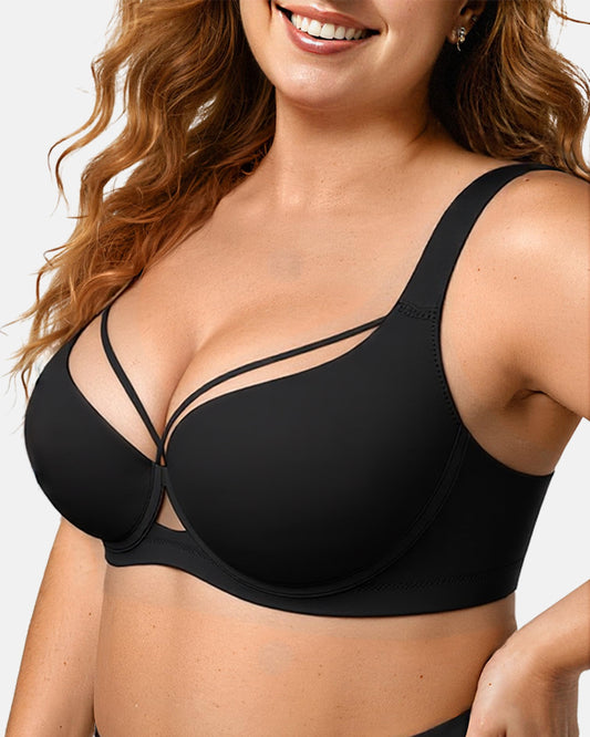 SculptLiftβ’ Seamless Push-Up Deep V Bra