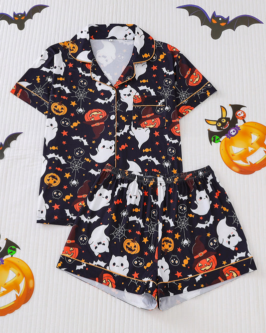 Spooky Cute Halloween Pajamas Family Matching Set