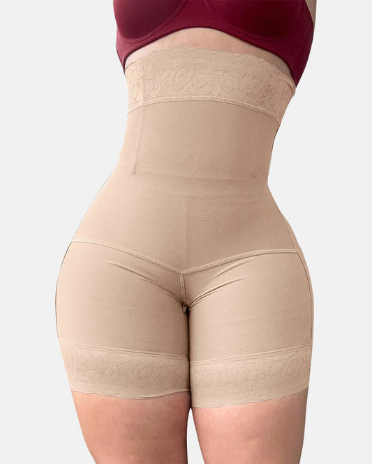Pantalones cortos de control de abdomen y levantamiento de glĂșteos con ajuste cĂłmodo