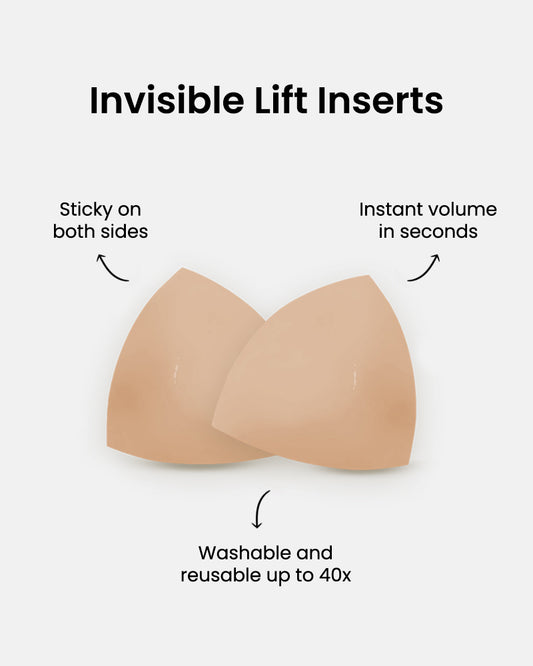 Double-Sided Adhesive Invisible Lift Inserts (2 Pairs)