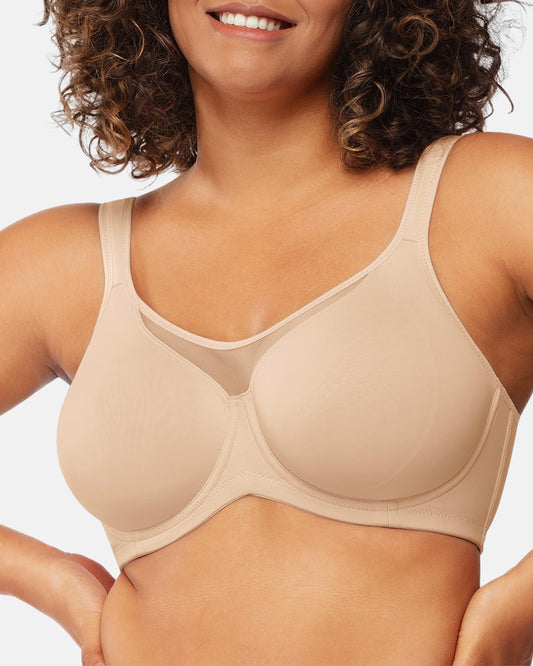 Plus Size Cooling Full Coverage Minimizer Bra