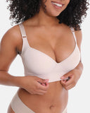 Full Back Coverage Underwire Push-Up Shaper Bra - All Sizes