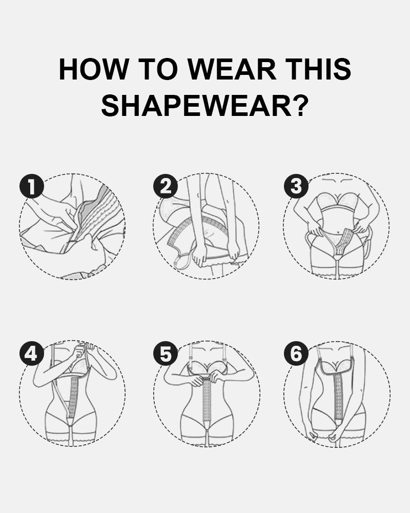 Double Compression Tummy Control Post Surgery Shapewear