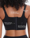 Lace Full Back Support Bra Shape Plus Size Adjustable Straps