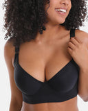 Full Back Coverage Underwire Push-Up Shaper Bra - All Sizes