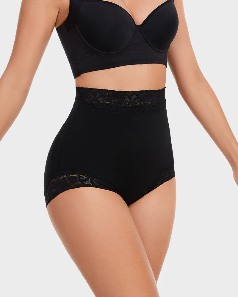 Faja pantalón de cintura alta, control de abdomen, levanta glúteos, sin costuras y transpirable