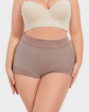 Faja pantalón de cintura alta, control de abdomen, levanta glúteos, sin costuras y transpirable