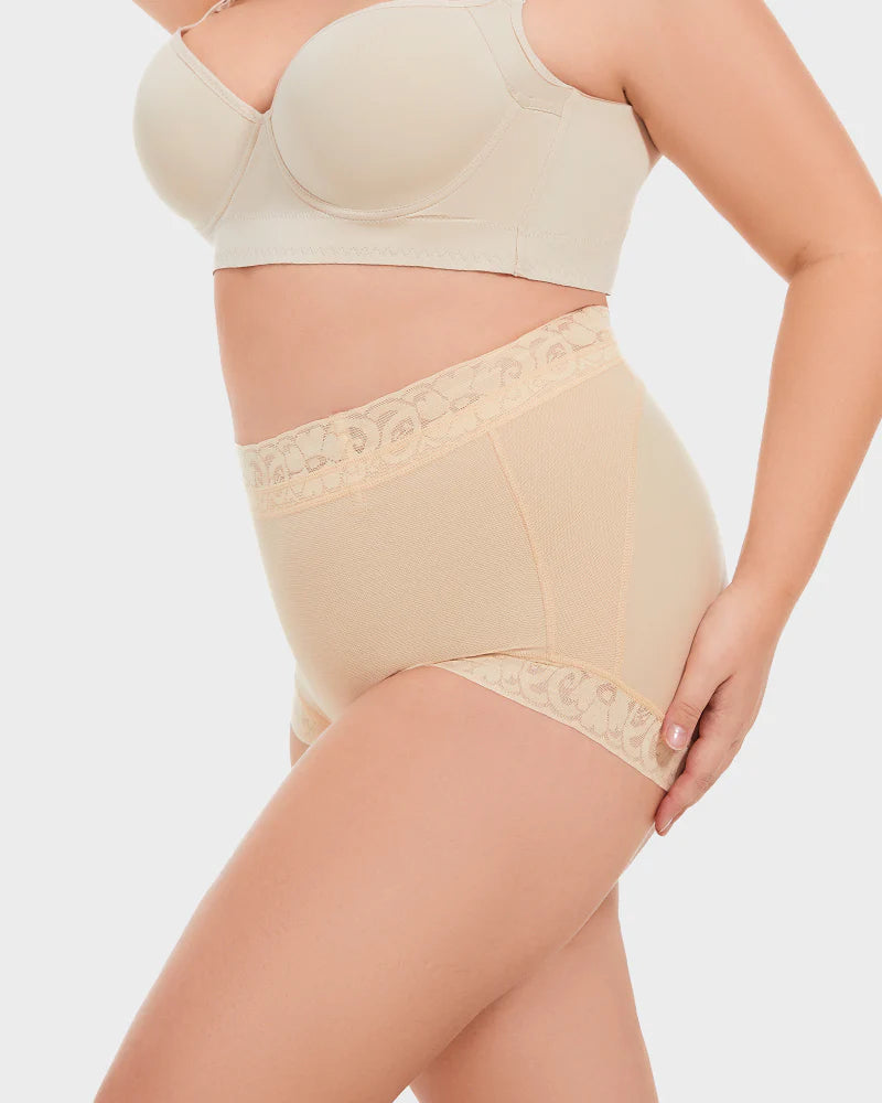 Faja pantalón de cintura alta, control de abdomen, levanta glúteos, sin costuras y transpirable