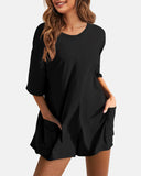 Women’s Loose-Fitting Casual Jumpsuit