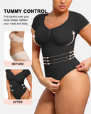 V Neck Tummy Control Seamless Shapewear
