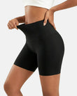 Pantalones cortos de faja sin costuras de cintura alta que controlan el abdomen