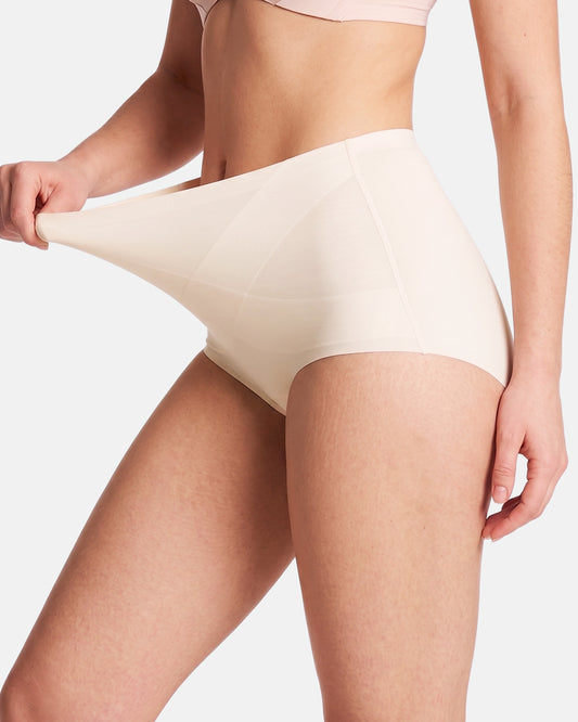 Seamless High-Waist Tummy Control Full Coverage Panties