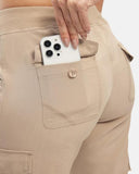 Pantalones Capri Cargo Ligeros Casuales de Verano para Mujer