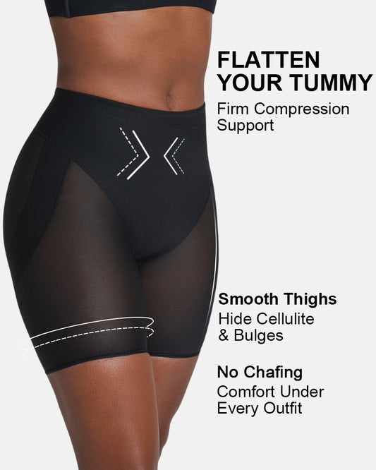 Butt Lifter Shaper Shorts with Lift Bands & Firm Tummy Control