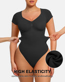 V Neck Tummy Control Seamless Shapewear