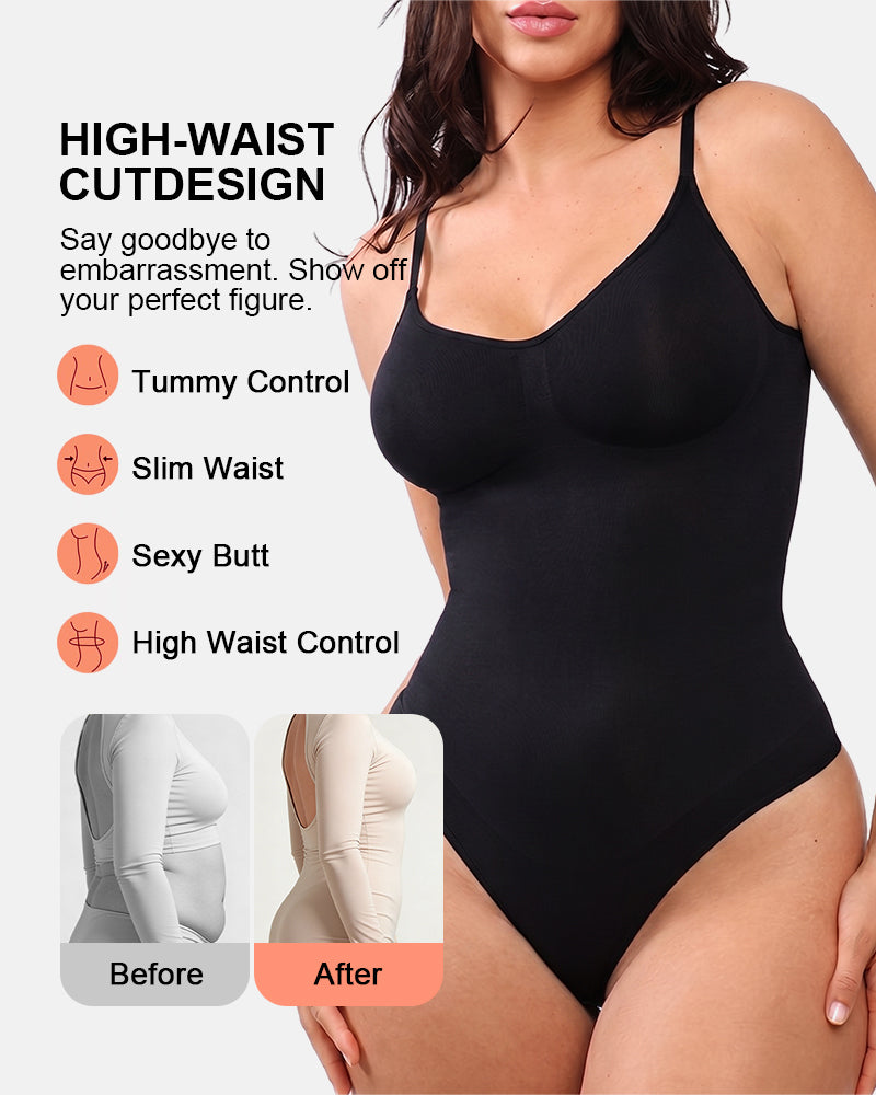 Body faja sin espalda de tanga
