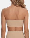 Strapless Front Closure Bra with Push Up Padded - Supportive & Seamless