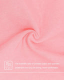 Women's Plain Letter Tape  Panties Set for Everyday Wear 6-Pack