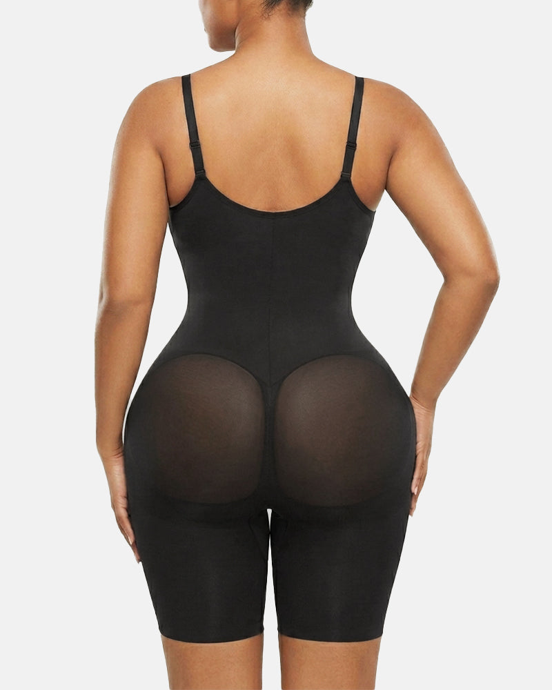 Bodysuit elástico con cremallera: sujeción moldeadora y comodidad durante todo el día