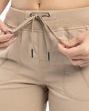 Pantalones Capri Cargo Ligeros Casuales de Verano para Mujer