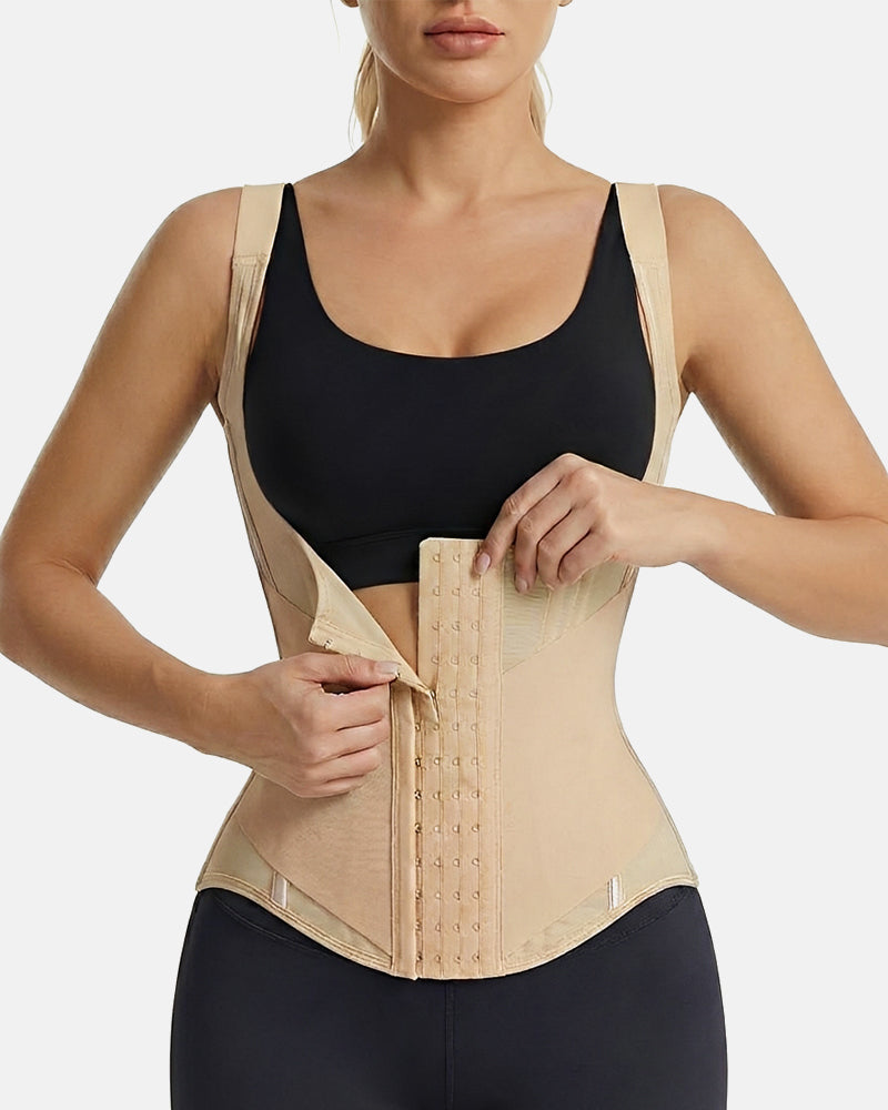 Faja Chaleco Control Abdomen Reductora Cintura