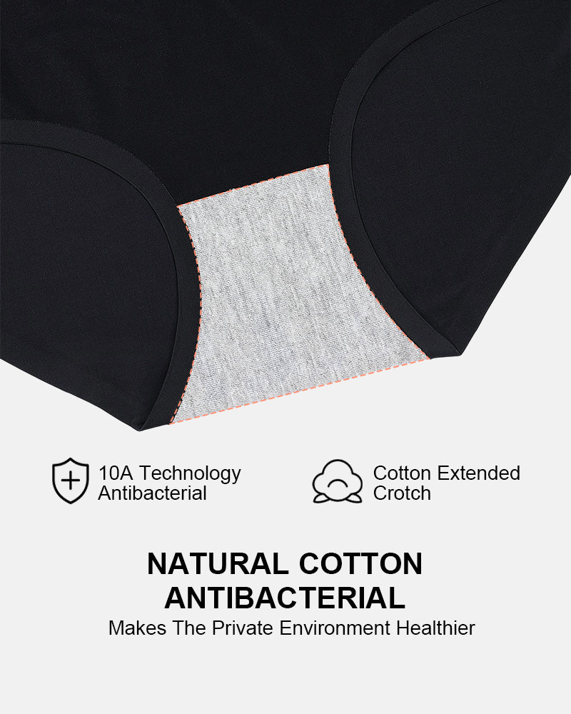 Women No Show High Waist Underwear