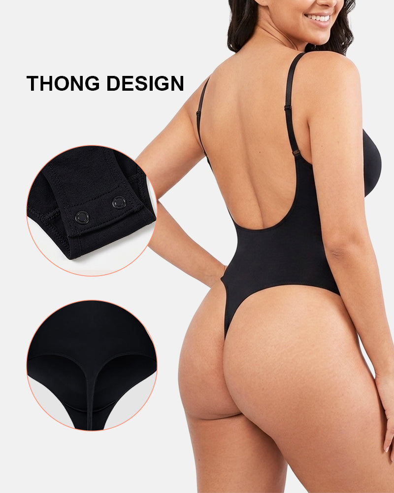 Body faja sin espalda de tanga