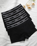 Women's Cotton High-waisted Boyshort Underwear 5-Pack