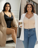Fajas Colombianas con Control de Abdomen para Mujer, Tipo Short, Ideales para Usar con Pantalones Cortos y Faldas en Verano