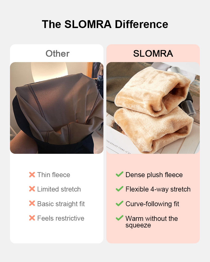 Slim-Fit Fleece Tights with Tummy Control Waistband（Buy 1 Get 1 Free）