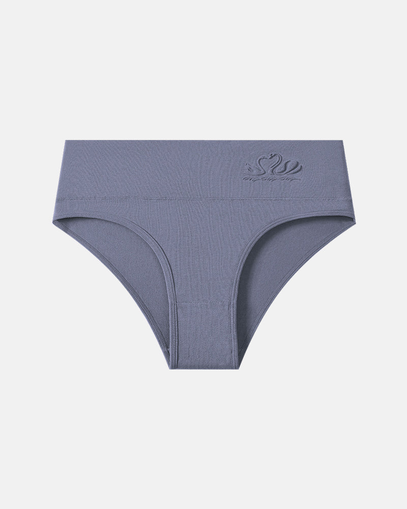 Tangas sin costura de cintura alta con control de abdomen para mujer