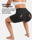 High Waisted Scrunch Butt Lifting Tummy Control Pocket Biker Shorts