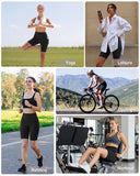 High Waisted Scrunch Butt Lifting Tummy Control Pocket Biker Shorts