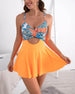 Naranja floral