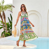 Elegantes vestidos boho largos y fluidos