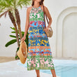 Elegantes vestidos boho largos y fluidos