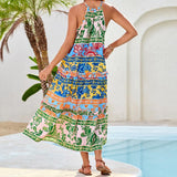 Elegantes vestidos boho largos y fluidos