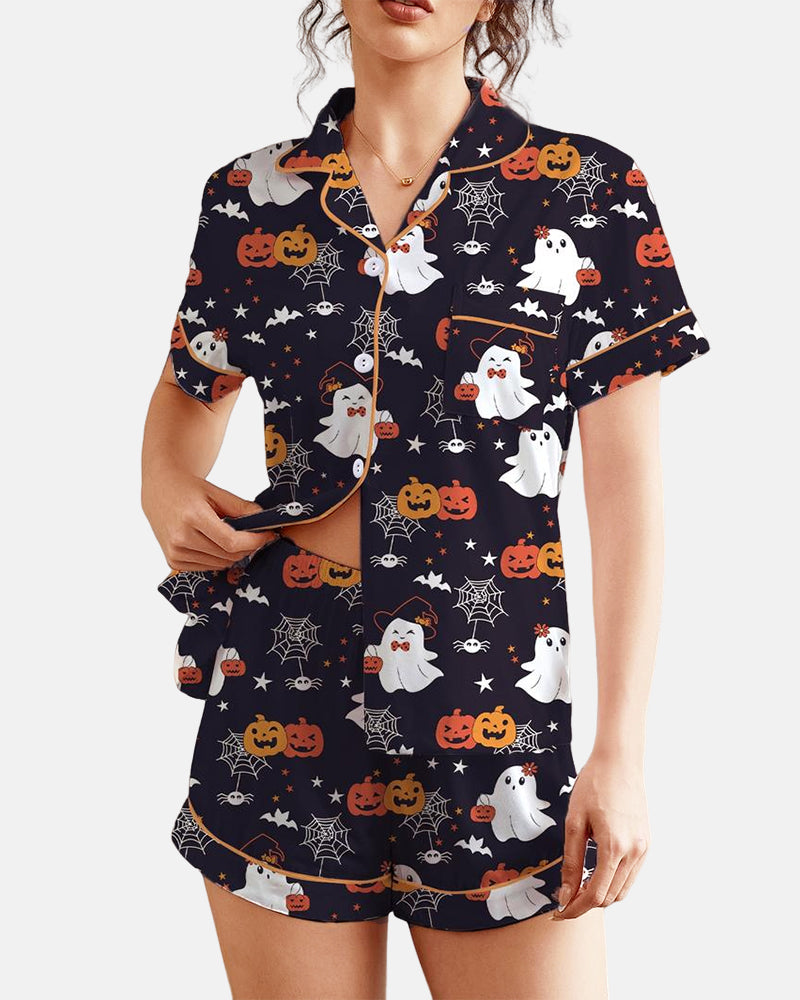 Spooky Cute Halloween Pajamas Family Matching Set