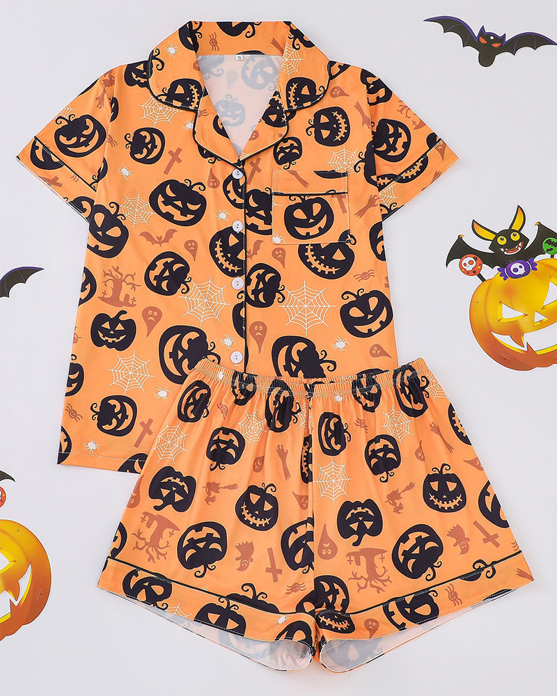Spooky Cute Halloween Pajamas Family Matching Set