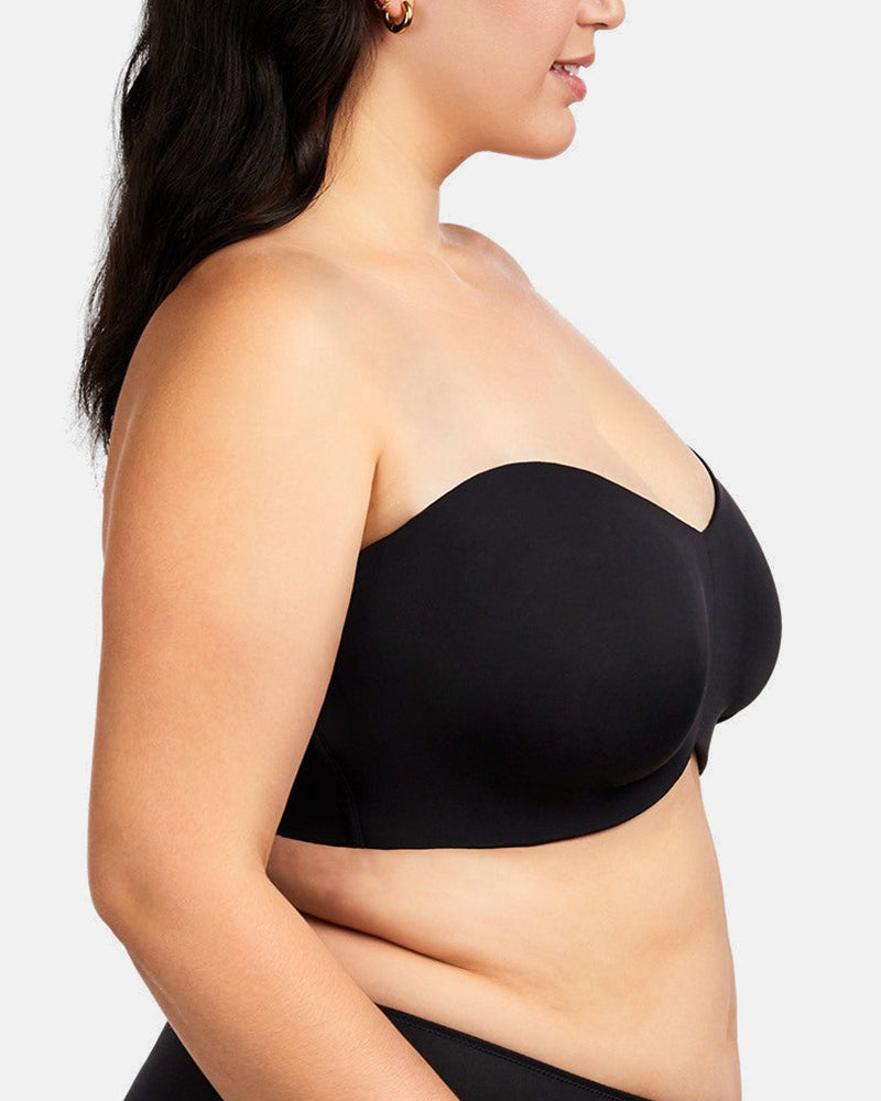 Full Support Non-Slip Strapless Minimizer Bra