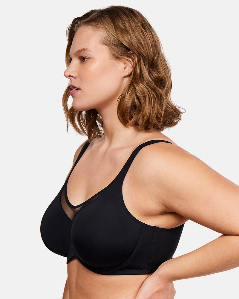Minimizer Bra Full Coverage Comfort Cooling Wide Strap