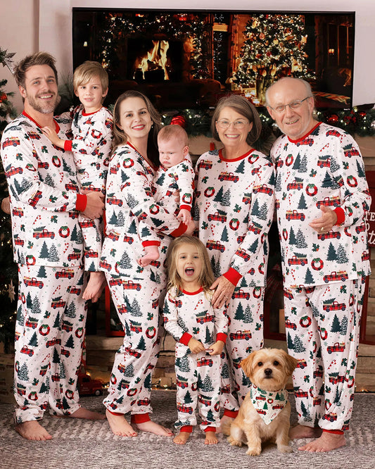Christmas Family Matching Pajama Sets - Soft & Festive