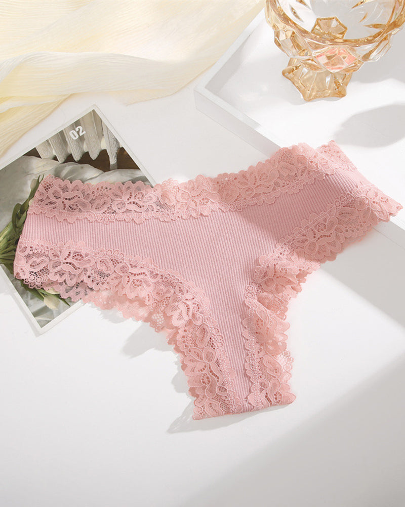 Comfy Cotton Sexy Cheeky Panties 10-Pack