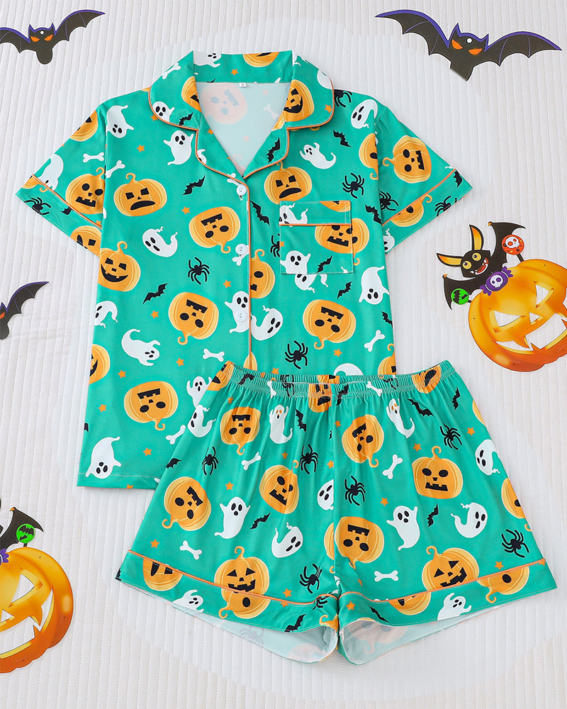 Spooky Cute Halloween Pajamas Family Matching Set