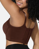 Full Back Coverage Underwire Push-Up Shaper Bra - All Sizes