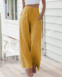 Pantalones Palazzo Anchos Ligeros para Mujer