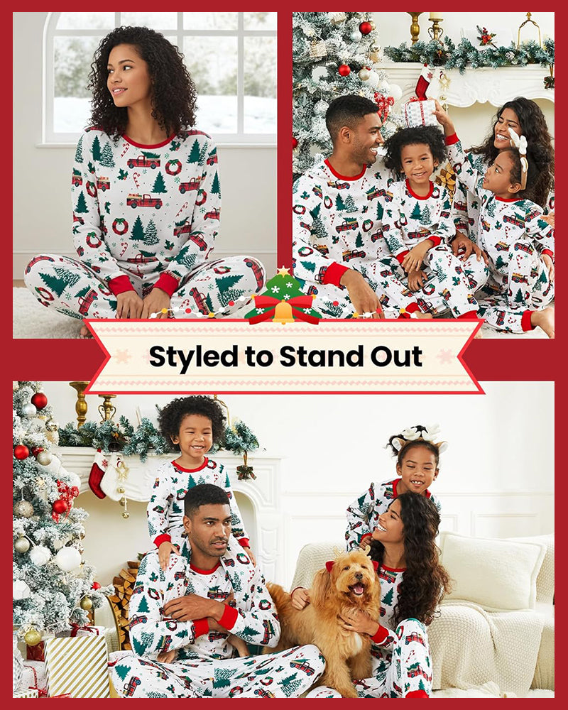 Christmas Family Matching Pajama Sets - Soft & Festive