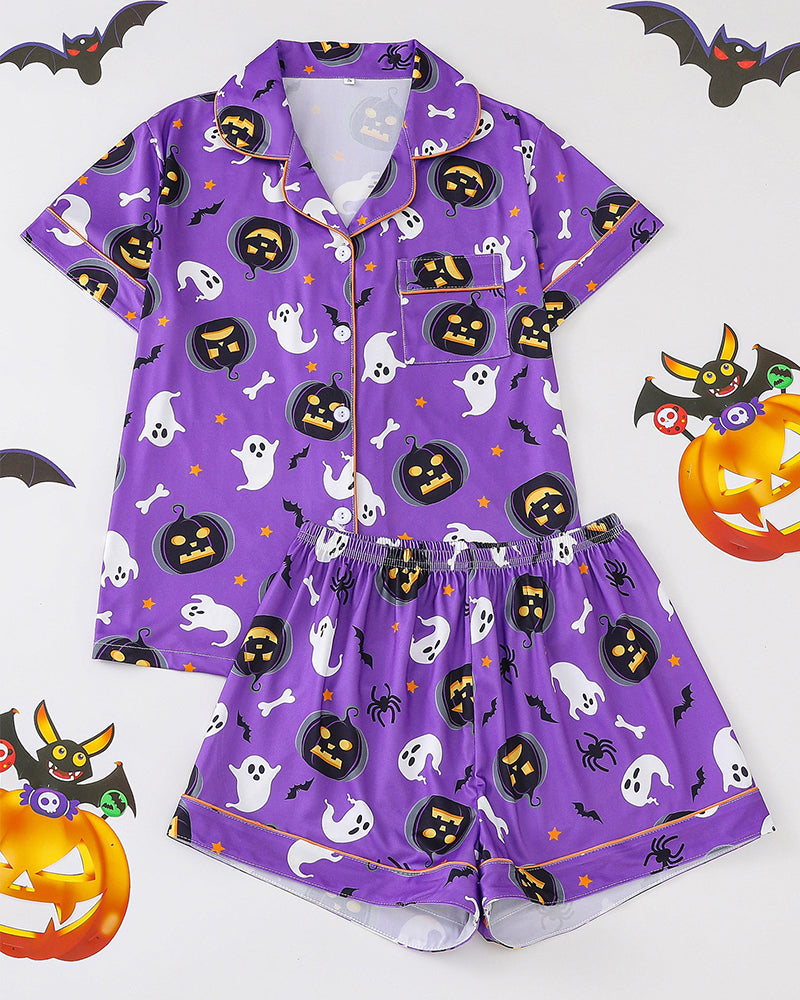 Spooky Cute Halloween Pajamas Family Matching Set