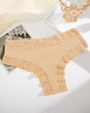 Comfy Cotton Sexy Cheeky Panties 10-Pack